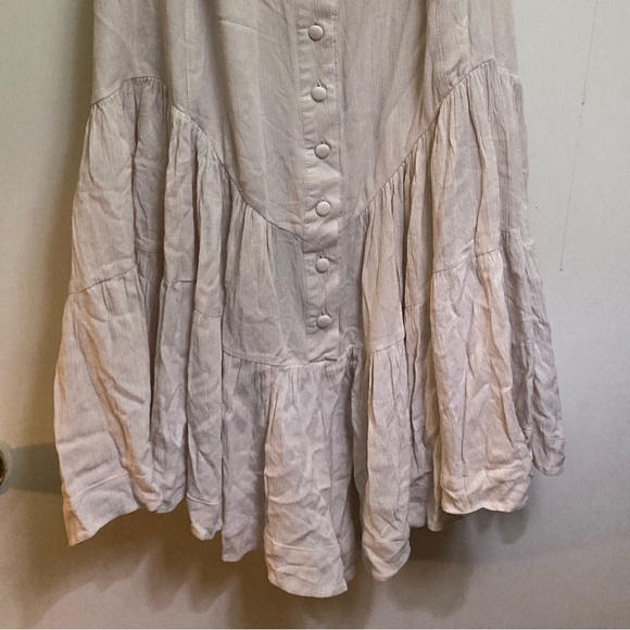 Vanessa Mooney Elizabeth Romper Ivory Rayon 1X XXL 2X 18 - Picture 4 of 4